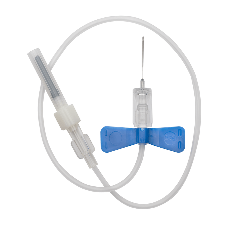 Myco Medical GSBCS23G-12 - RELI® SAFETY BLOOD COLLECTION SETS with EZ-Flash™ Technology, 23G x ¾” Needle, 12” Tubing - UOM 100/BX