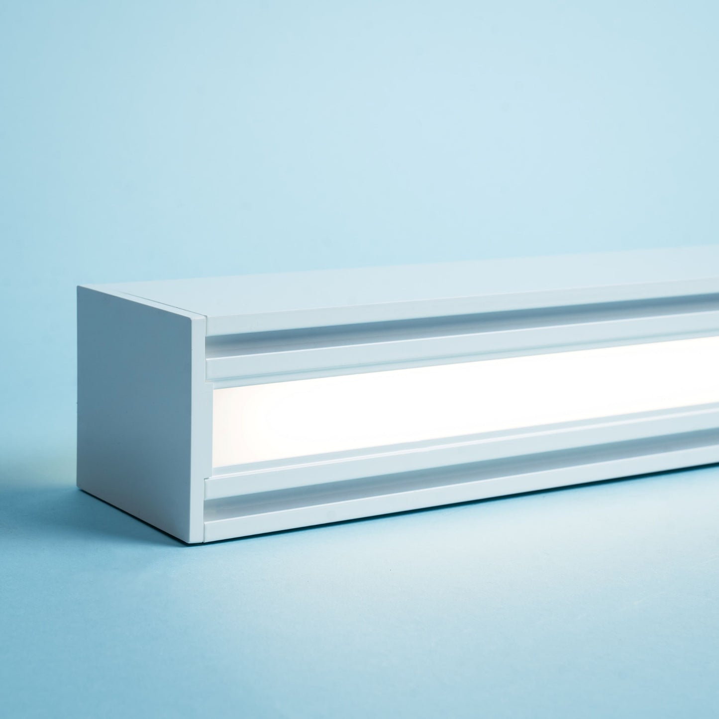 Euri Lighting EUD8-100W103sw-S Commercial LED 100-Watt 8 ft. Architectural Linear Up and Down Light Dual 3 Color Selectable Dimmable Linkable - Silver