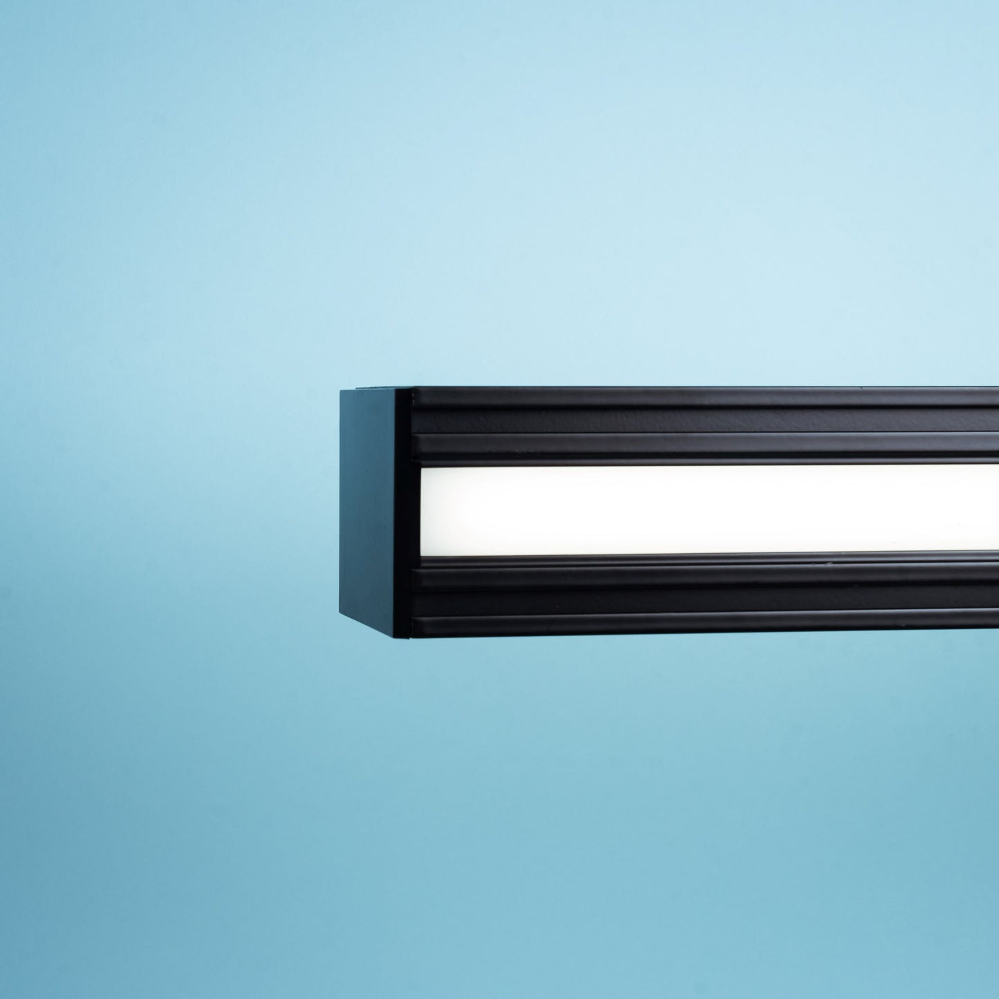 Euri Lighting EUD8-100W103sw-B Commercial LED 100-Watt 8 ft. Architectural Linear Up and Down Light Dual 3 Color Selectable Dimmable Linkable - Black