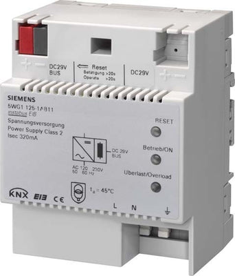 Siemens 5WG11251AB22 POWER SUPPLY,640MA KNX AUX