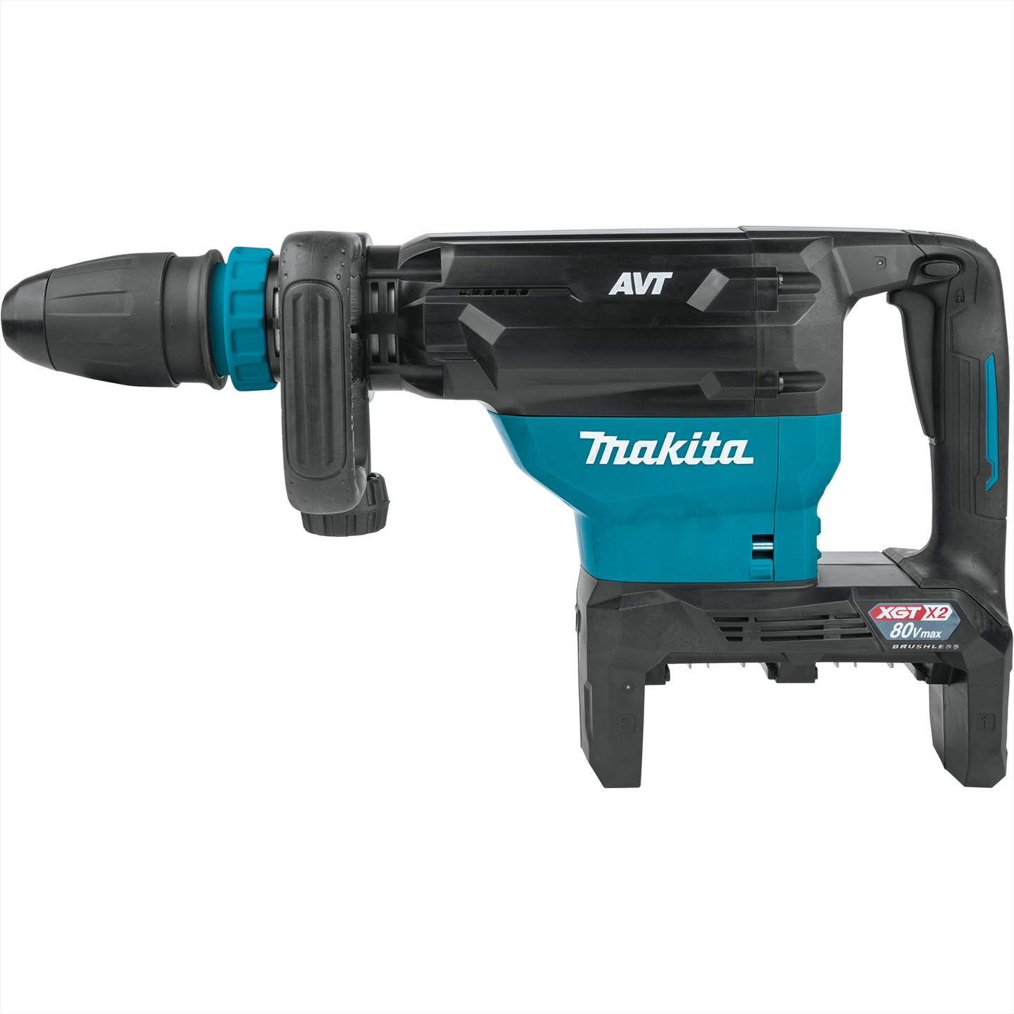 Makita GMH02Z 80V max (40V max X2) XGT® Brushless 28 lb. SDS‘ MAX AVT® Demolition Hammer, AWS® Capable, Tool Only