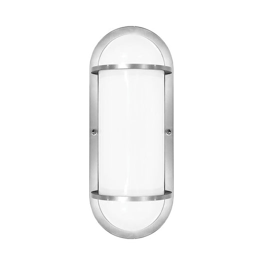 Euri Lighting EOL-WL16FR-3100se Residential LED 12.5-Watt Oval Wall Sconce Wet Rated 6 Color Selectable Non-Dimmable Photocell Sensor