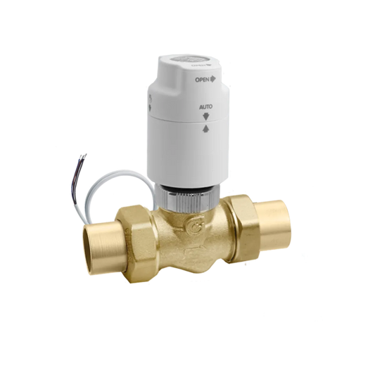 Caleffi 676246A 1/2" Press Twistop w/End Switch 4.0 Cv