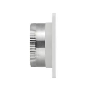 Lambro 676W-ML 6 Inch White Plastic Fresh Air Intake Vent (Mini Louver)