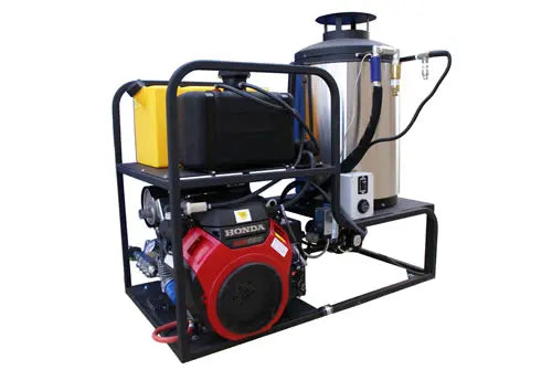 CAM Spray P00669 Skid Mount Diesel Fired Gas Powered 5.5 gpm, 5000 psi Hot Water Pressure Washer