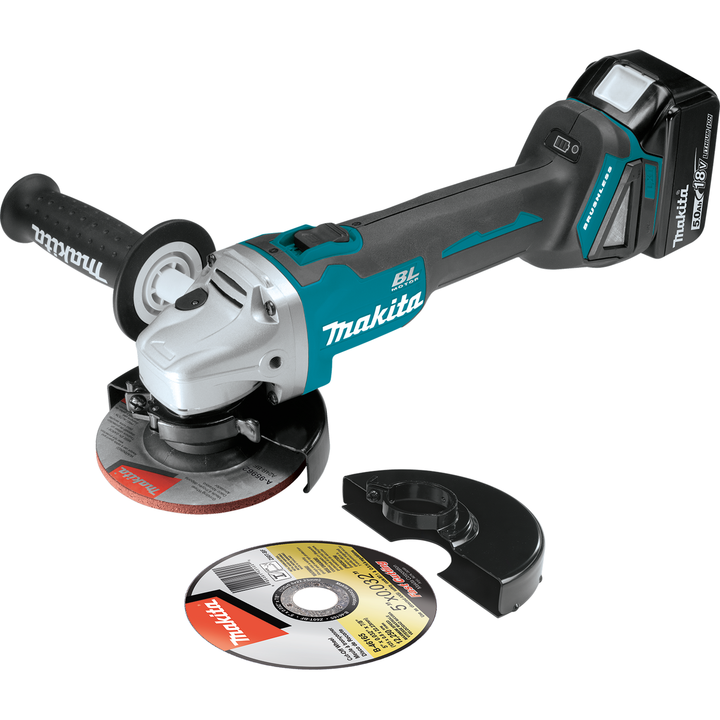 Makita XT707PT 18V LXT® Lithium‘Ion Brushless Cordless 7‘Pc. Combo Kit (5.0Ah)