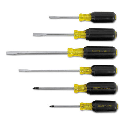 Stanley 66-565 Screwdriver Rubber Grip6 Pc Set