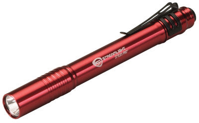 Streamlight 66120 Stylus Pro - Red Body W/White Led Incl Batteries