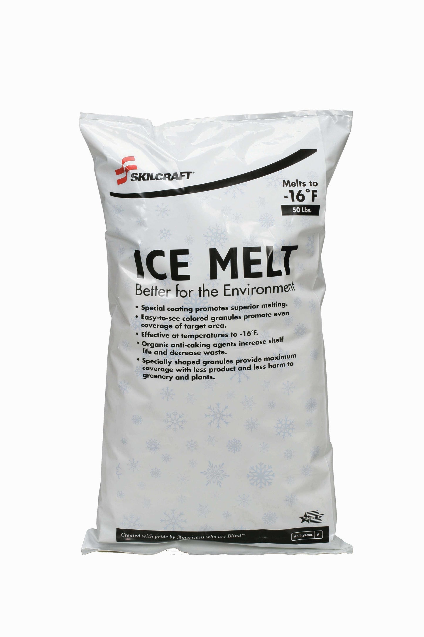 AbilityOne 6850016517455 Ice Melt/De-Icer 50 Lbs.