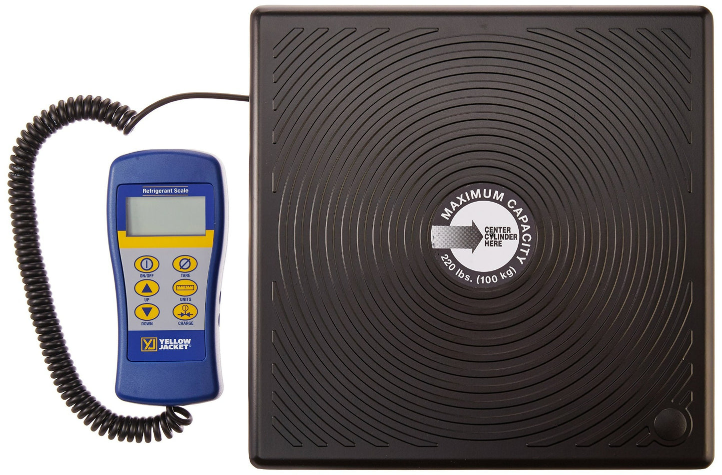 Yellow Jacket 68810 Metric electronic scale 100 kg (220 lbs.)