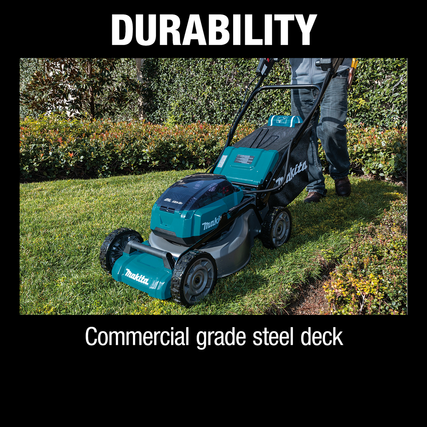 Makita XML06Z 36V (18V X2) LXT® Brushless 18" Self‘Propelled Commercial Lawn Mower, Tool Only