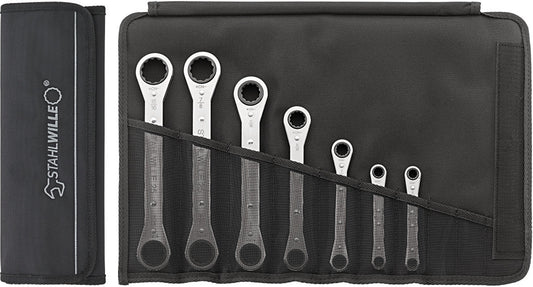 Stahlwille 96411302 25/4 Ratchet Ring Wrench Set