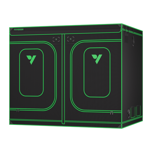 Vivosun Grow Tent Pro 8x8 P888, 16-24 Plants Use, Large Front Window, 96' x 96' x 80', For Indoor Plants Growing