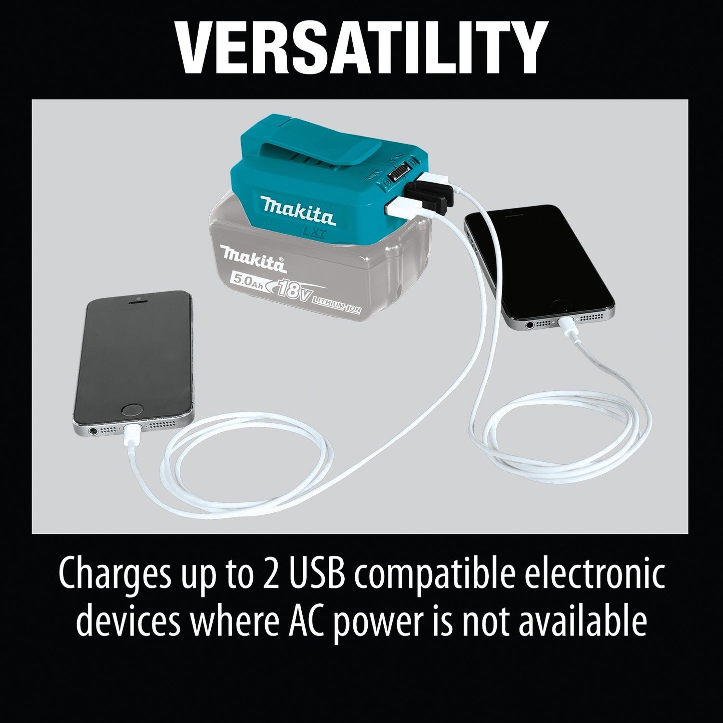 Makita ADP05 18V Lxt® Lithiumion Cordless Power Source, Power Source Only