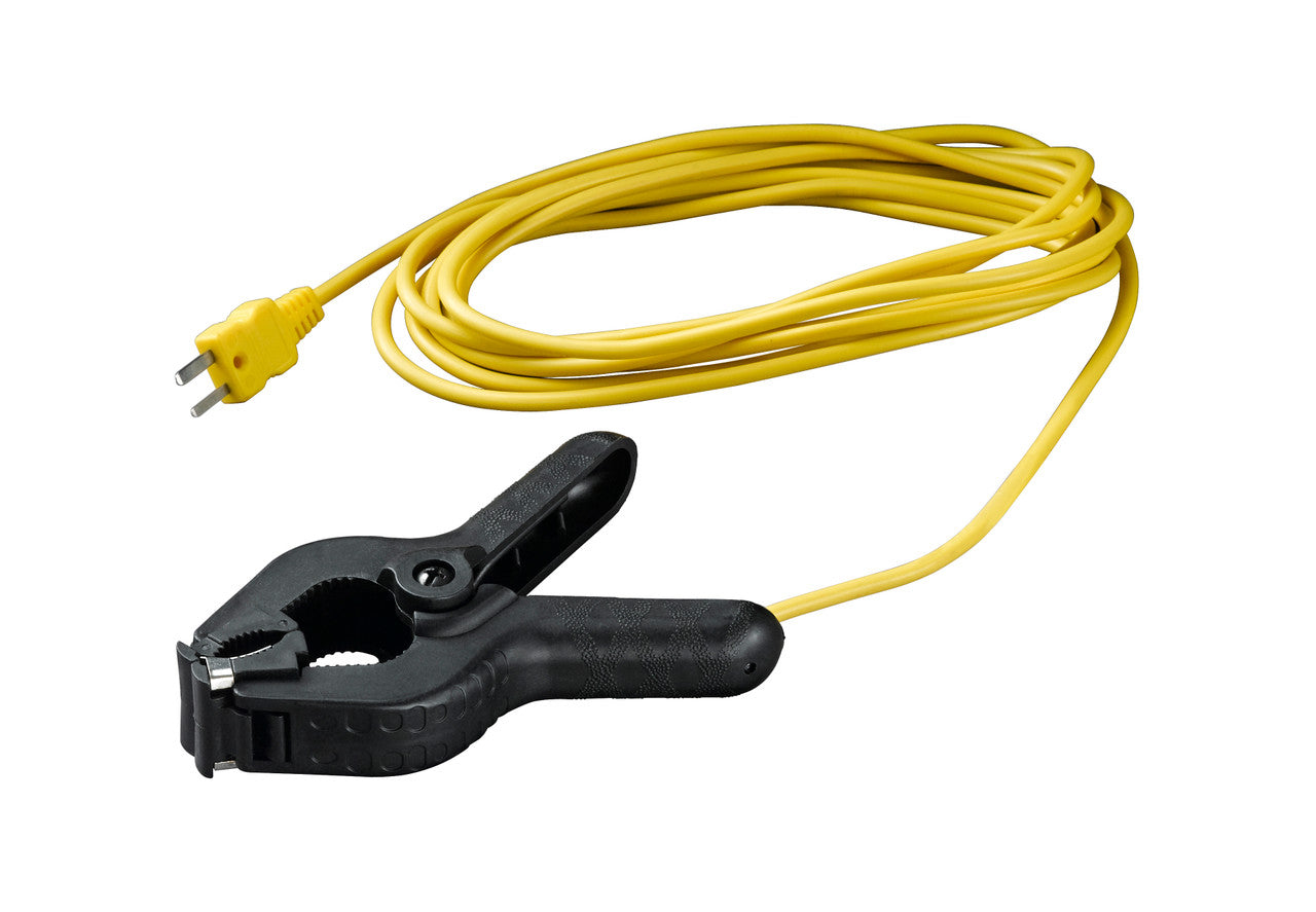 Yellow Jacket 69217 Type KÂ 1.375" clamp-on probe, 248Â°F (120Â°C) Max temp, 10 ft. (3.05 m) length, 3 sec. response time