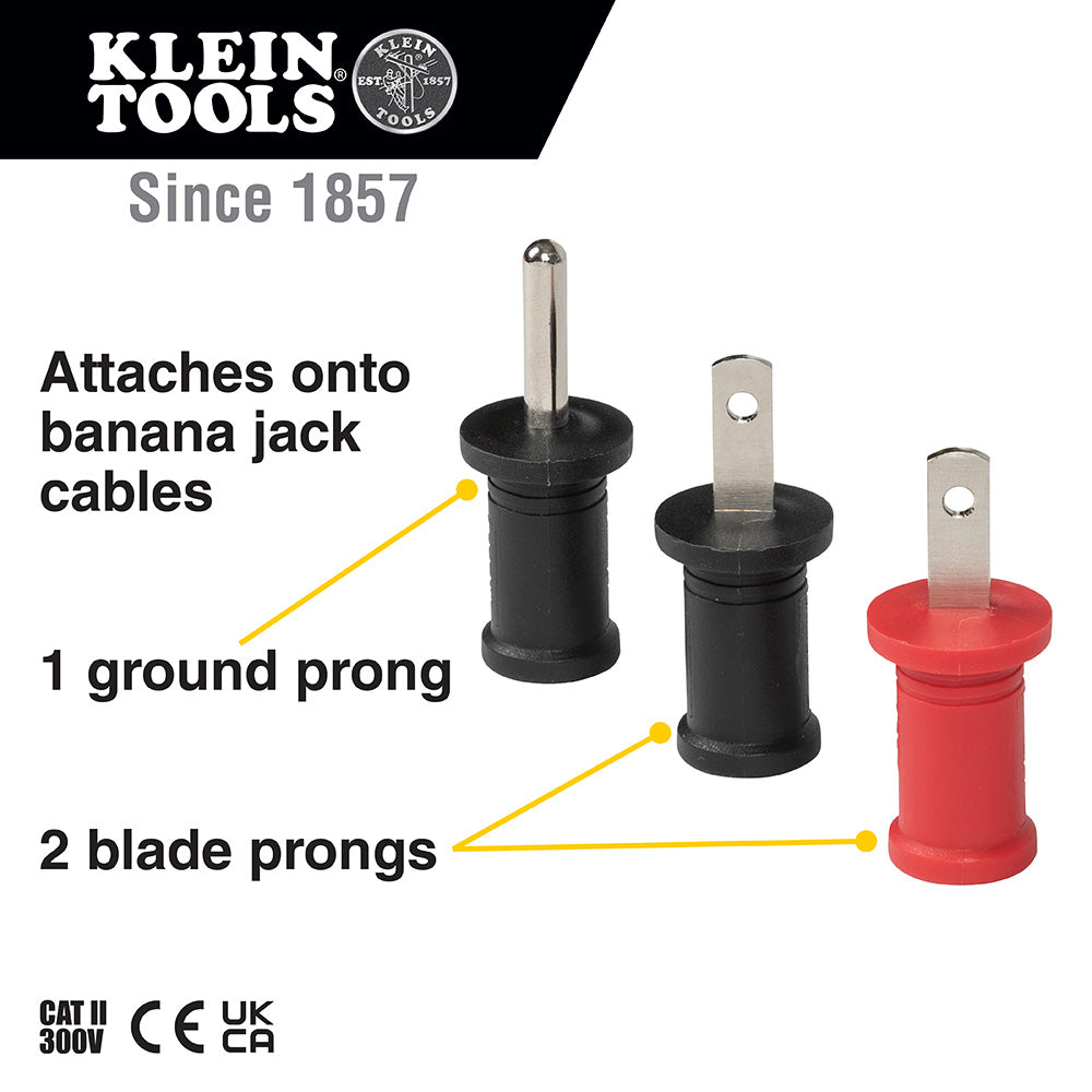 Klein Tools 69360 Alligator Clips and Outlet Tabs