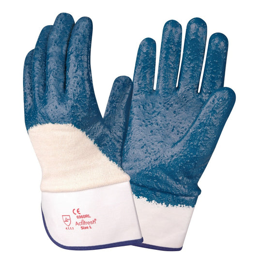 Cordova Safety 6960RL Supported, Brawler™, Nitrile, Rough