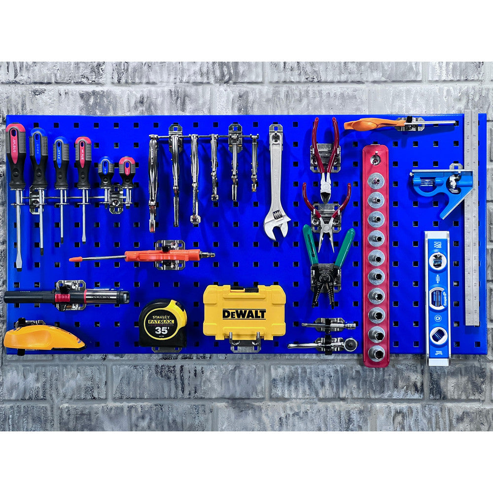 Triton Products LB18-B (2) 18" x 36" x 9/16" Blue LocBoard Pegboards