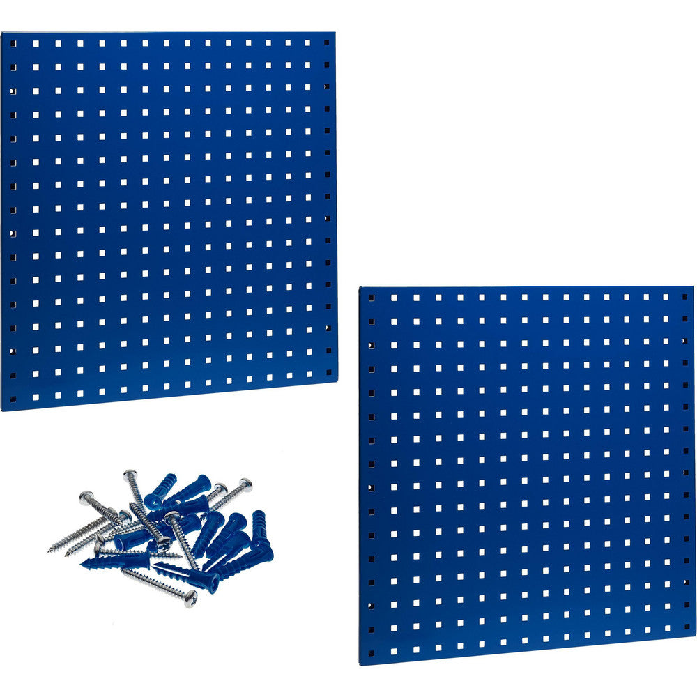 Triton Products LB1-B (2) 24" x 24" x 9/16" Blue LocBoard Pegboards