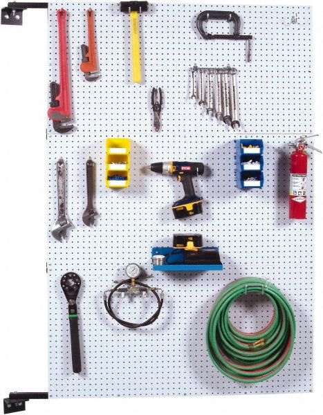 Triton Products W1-D 48" x 72" XtraWall Poly Swing Pegboard