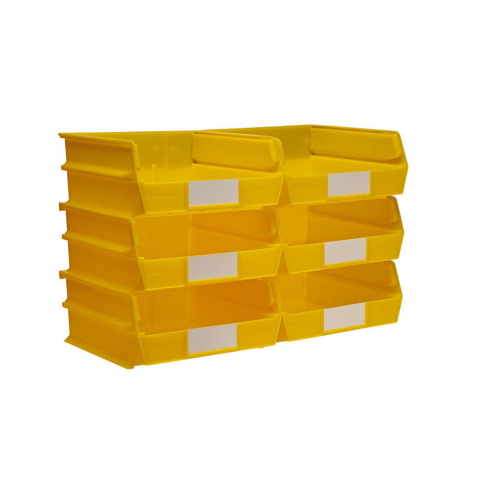 Triton Products 3-235Y 10-7/8" L x 11" W x 5" H YEL Bin 6 CT