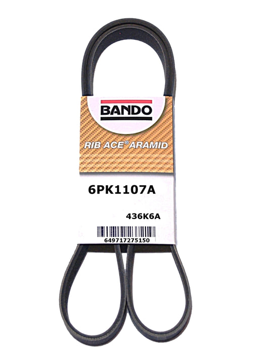 Bando 6PK1107A Auto Serpentine Belt