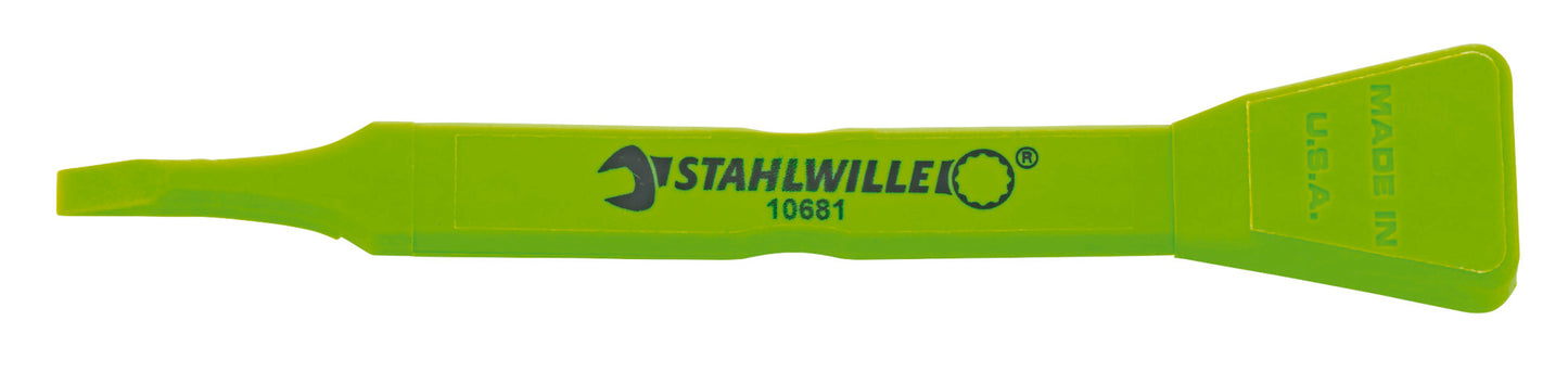 Stahlwille 72060204 10681 KUNSTSTOFFSCHABER, SPITZE KLINGE Plastic Scraper