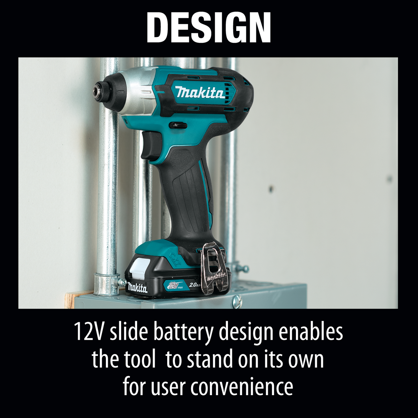 Makita DT03R1 12V max CXT® Lithium‘Ion Cordless Impact Driver Kit (2.0Ah)