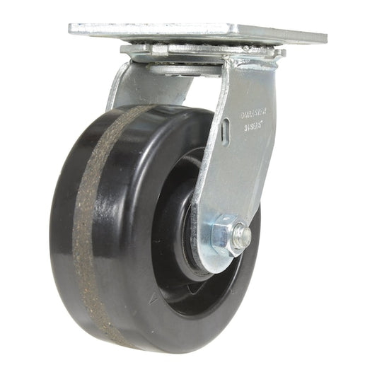 Vestil CST-VE-5X2PH-S Phenolic Swivel Caster 5 In. Diameter x 2 In. Width 1000 Lb. Capacity Black