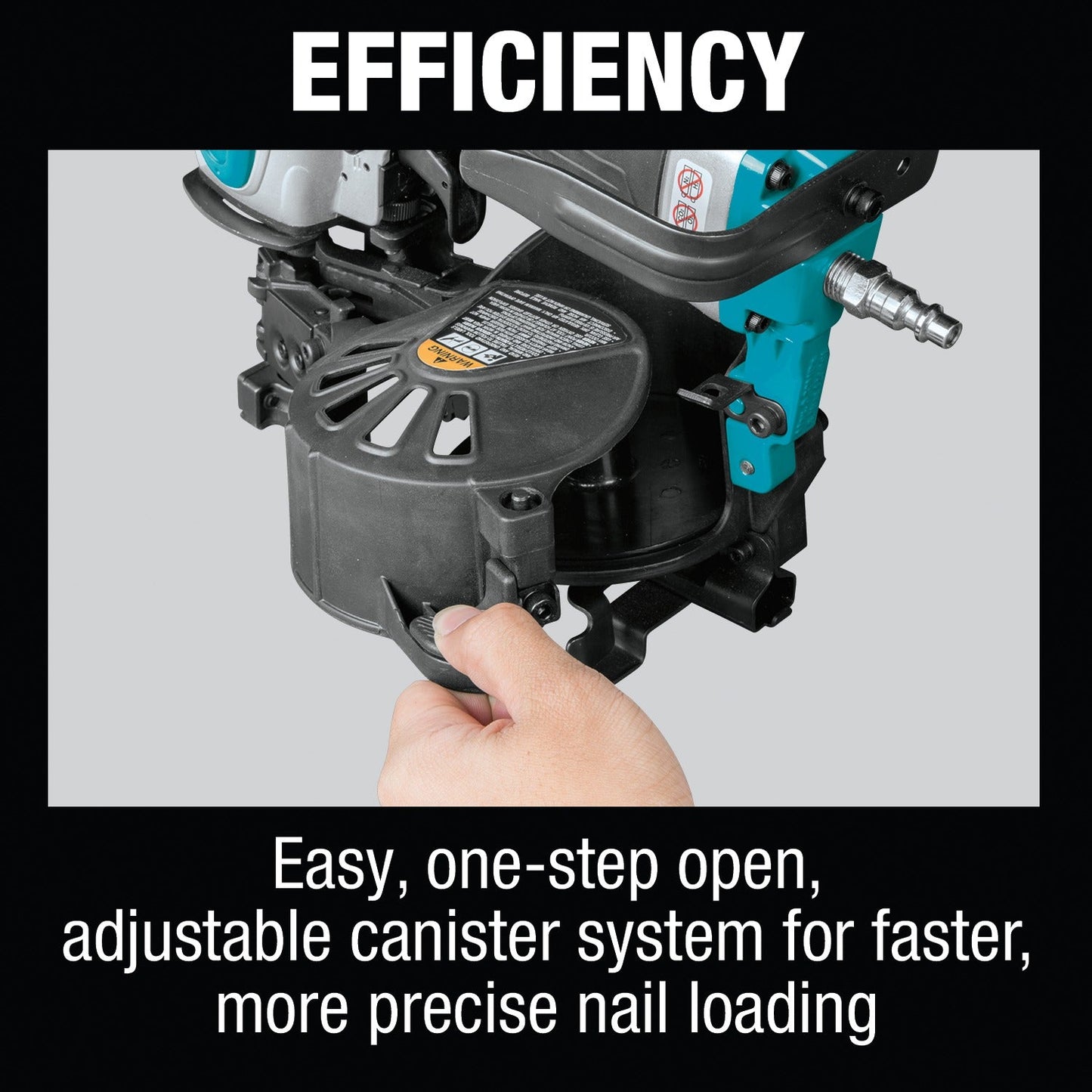 Makita AN454 1‘3/4" Coil Roofing Nailer