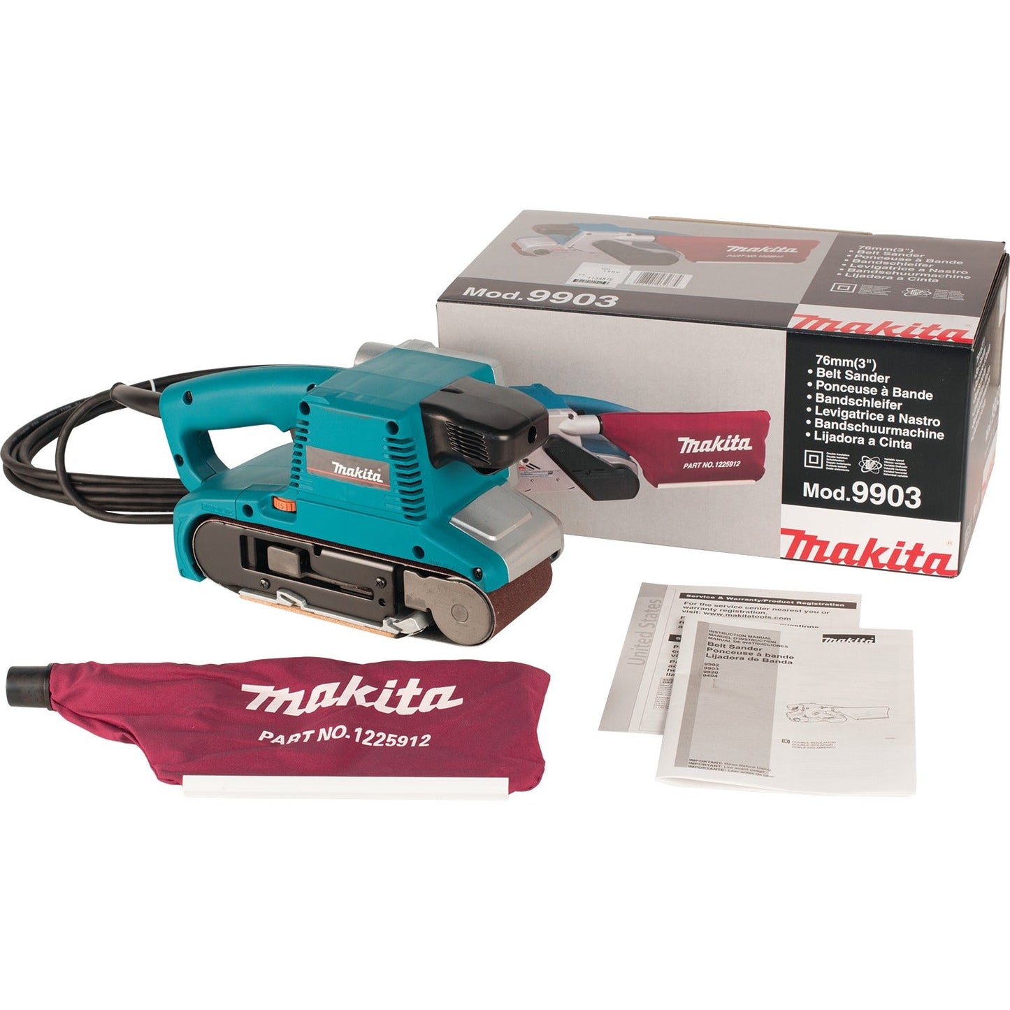Makita 9903 3" x 21" Belt Sander