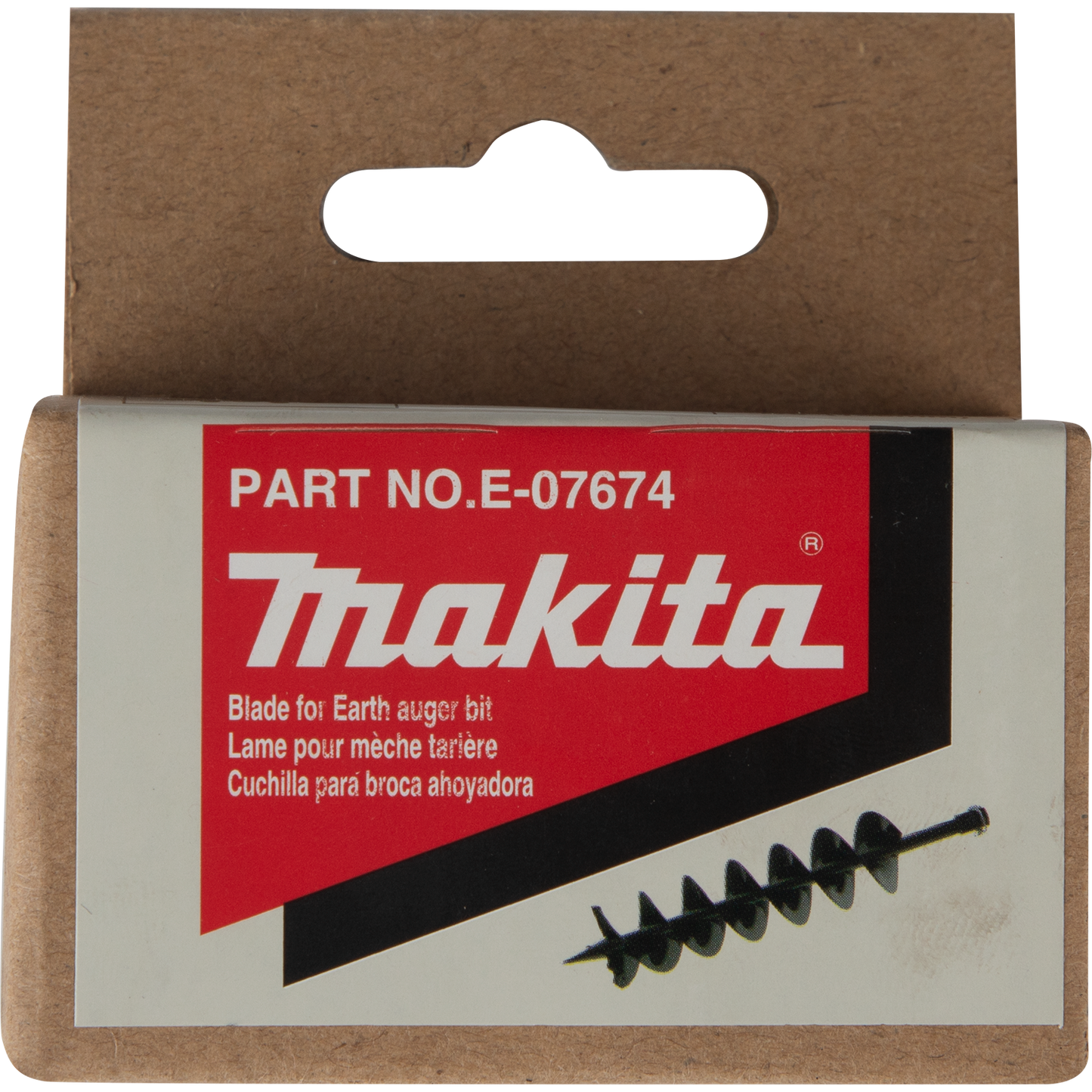 Makita E-07674 6" Earth Auger Drill Bit Blade Set