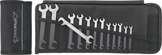 Stahlwille 96404654 12A/13 Double Open-Ended Wrench Set