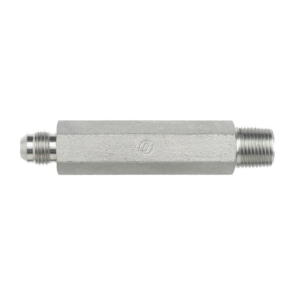 Brennan 7000-LL-08-06 08MJ-06Mbspt Straight Xlong 4.68Oal/.81 Hex