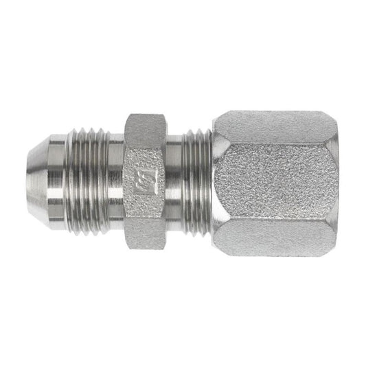 Brennan 7005-20-S30-42-NBR-SS 20MJ-S30MBT Strt With Din Nut &Amp; Sleeve STNLS