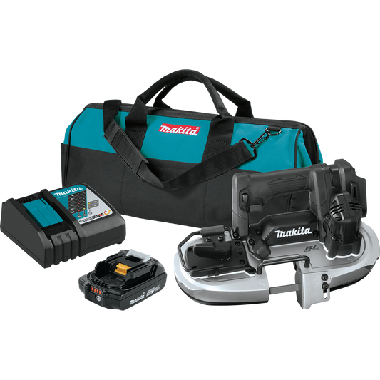 Makita XBP05R1B 18V LXT® Lithium‘Ion Sub‘Compact Brushless Cordless Band Saw Kit (2.0Ah)