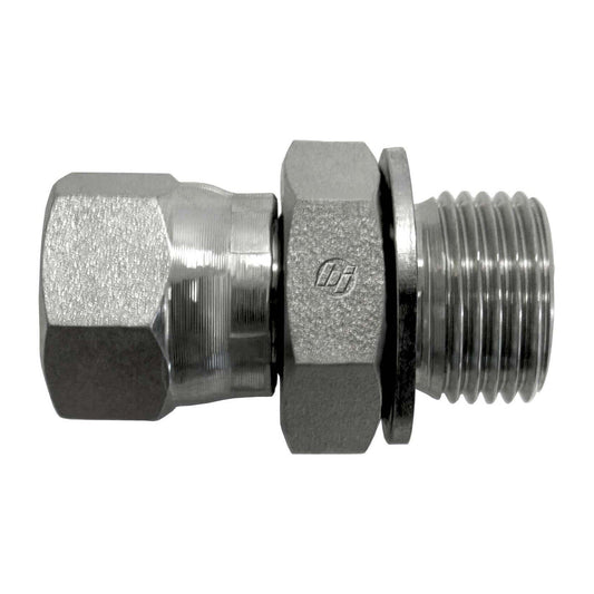 Brennan 7022-12-08-BS 12FJS-08MBSPP Straight With Bonded Seal