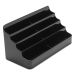 Deflecto DEF90804 8 Compartment Business Card Holder - 3.9" X 7.9" X 3.6" - Plastic - 1 Each - Black