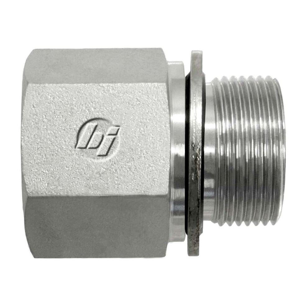 Brennan 7045-12-22-BS 12Fp-22MMX1.5 Straight With Bonded Seal