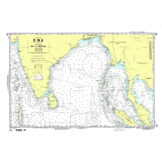 Paradise Clay NGA_706 NGA Chart Bay of Bengal [Indian Ocean]