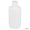 Globe Scientific 7060250 Bottle Narrow Mouth HDPE Bottle Attached PP Screw Cap 250mL 12/Pack