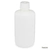 Globe Scientific 7060250 Bottle Narrow Mouth HDPE Bottle Attached PP Screw Cap 250mL 12/Pack