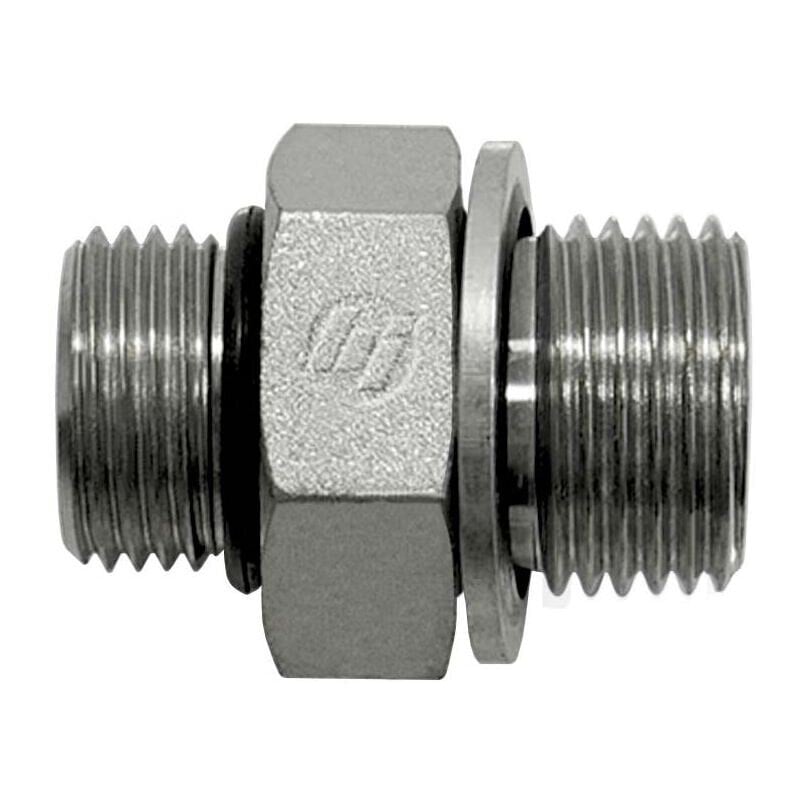 Brennan 7062-12-12-BS 12MORB-12MBSPP Straight With Bonded Seal