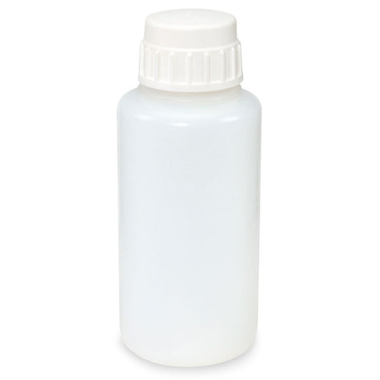 Globe Scientific 7081000 Vacuum Bottle Heavy Duty PP 1 Liter White PP 53mm Screw Cap