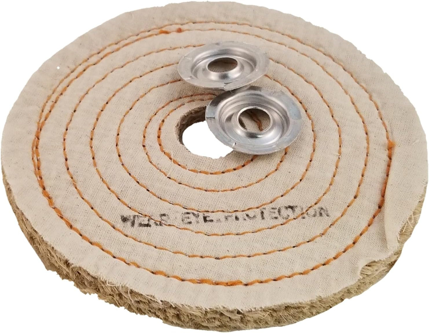 Dico 7000217 Divine Brothers Co 1/2" Thick Sisal Buffing Wheel, 6" Diameter