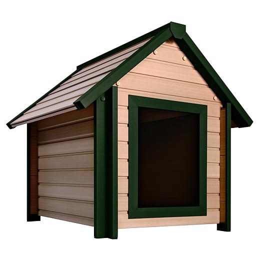 Dogipot 1703-L Bunk House, Natural/Green