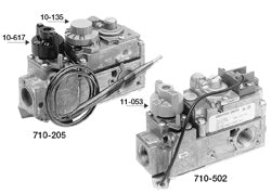 Robertshaw 710 Series Gas Valves 710-507