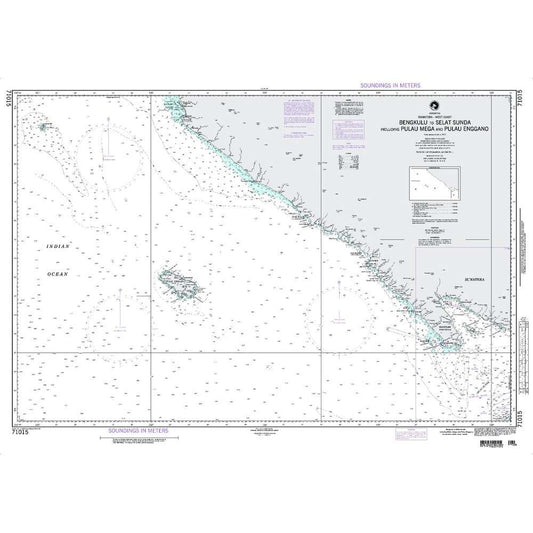 Paradise Clay NGA_71015 NGA Chart Bengkulu to Selat Sunda Including Pulau Mega and Pulau Enggano