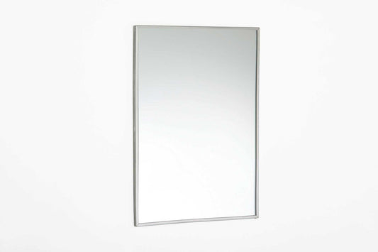 AbilityOne 7105001334846 Stainless Steel Frame Mirror 16" X 22"