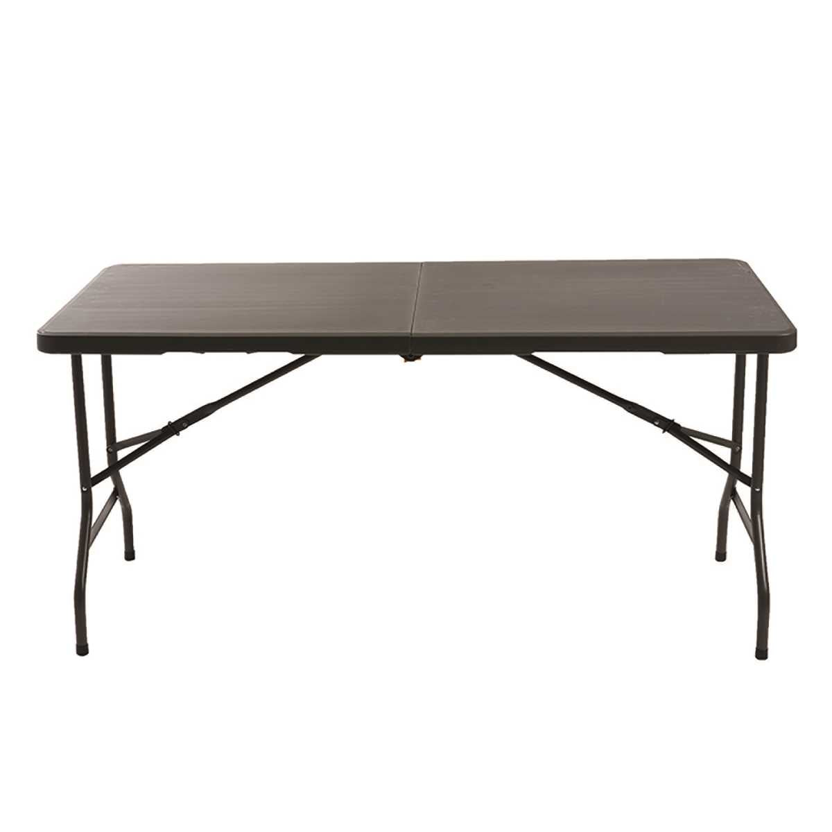 AbilityOne 7110017025675 Table Bi-Fold Charcoal Gray 30Wx29Hx60D 250Lb Capacity